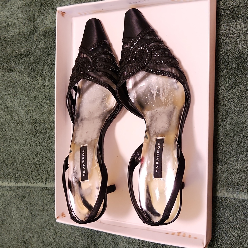 Women's Caparros Black Dress Heels
